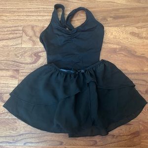 Freestyle by Danskin ballet skirt 6X with SO Danca leotard size 6X-7.